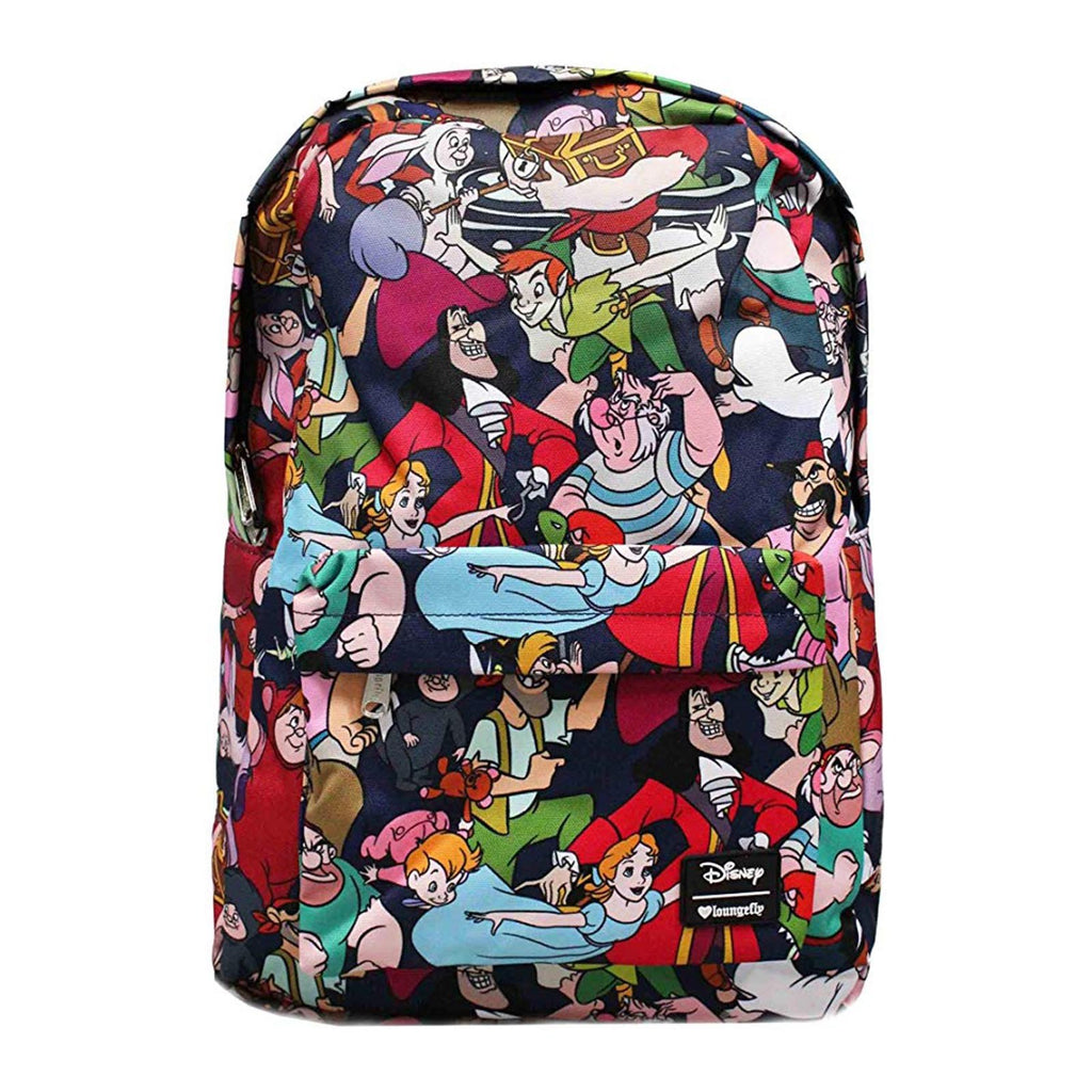 Loungefly Disney Peter Pan Characters All Over Backpack