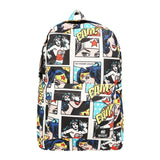 Loungefly Wonder Woman Comic All Over Print Backpack - Radar Toys