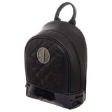 Marvel Deadpool Superhero Black Mini Backpack - Radar Toys