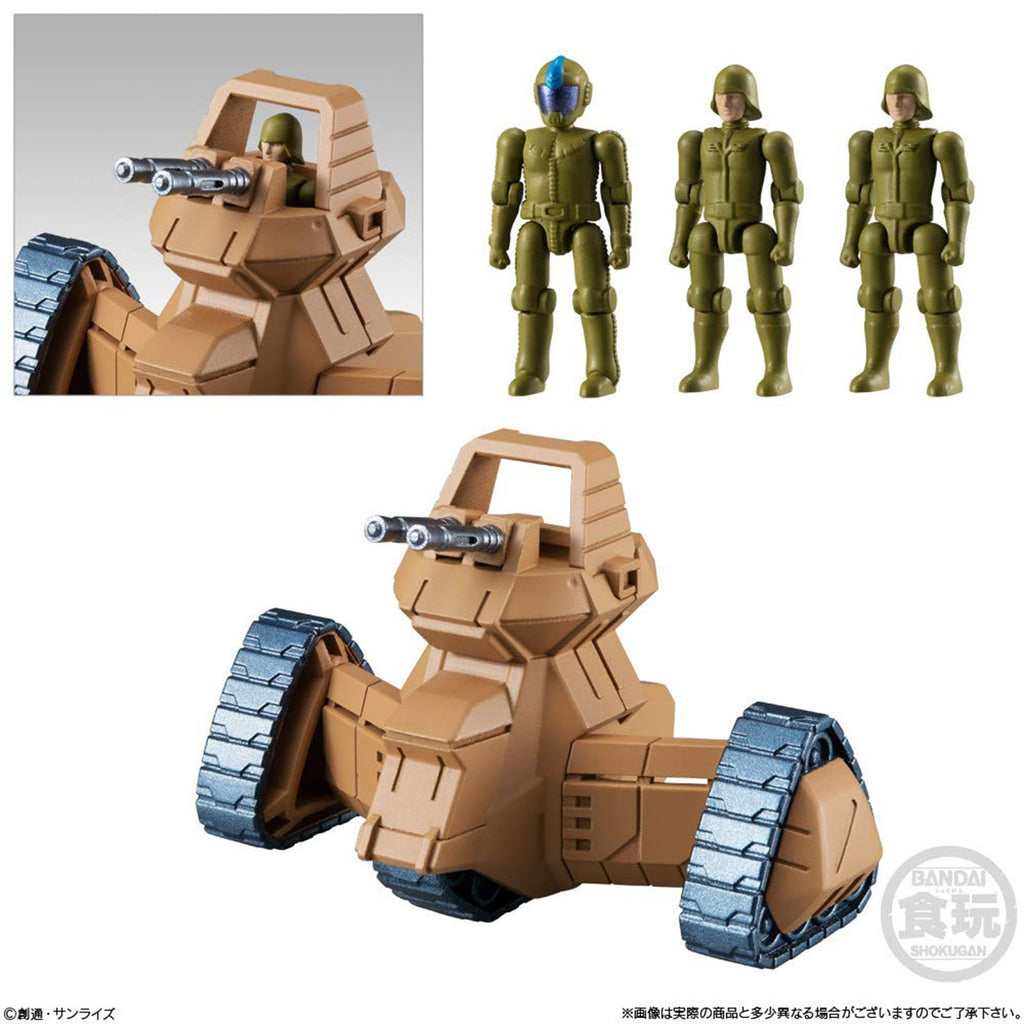 Bandai Gundam Micro Wars 2 Cui With Three Soldiers Figure