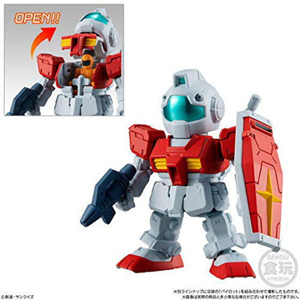 Bandai Gundam Micro Wars 2 GM with Bazooka Figure