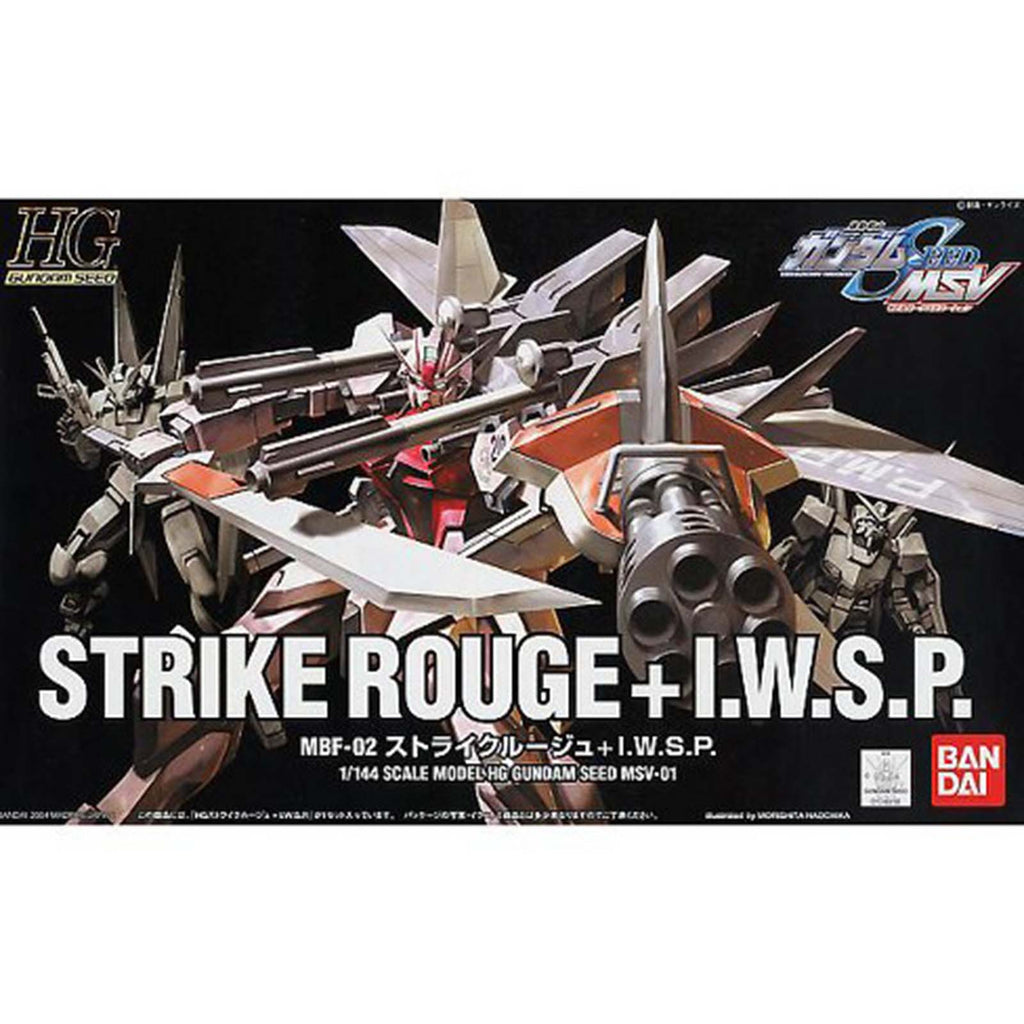 Bandai HG Gundam SEED Strike Rouge IWSP Model Set