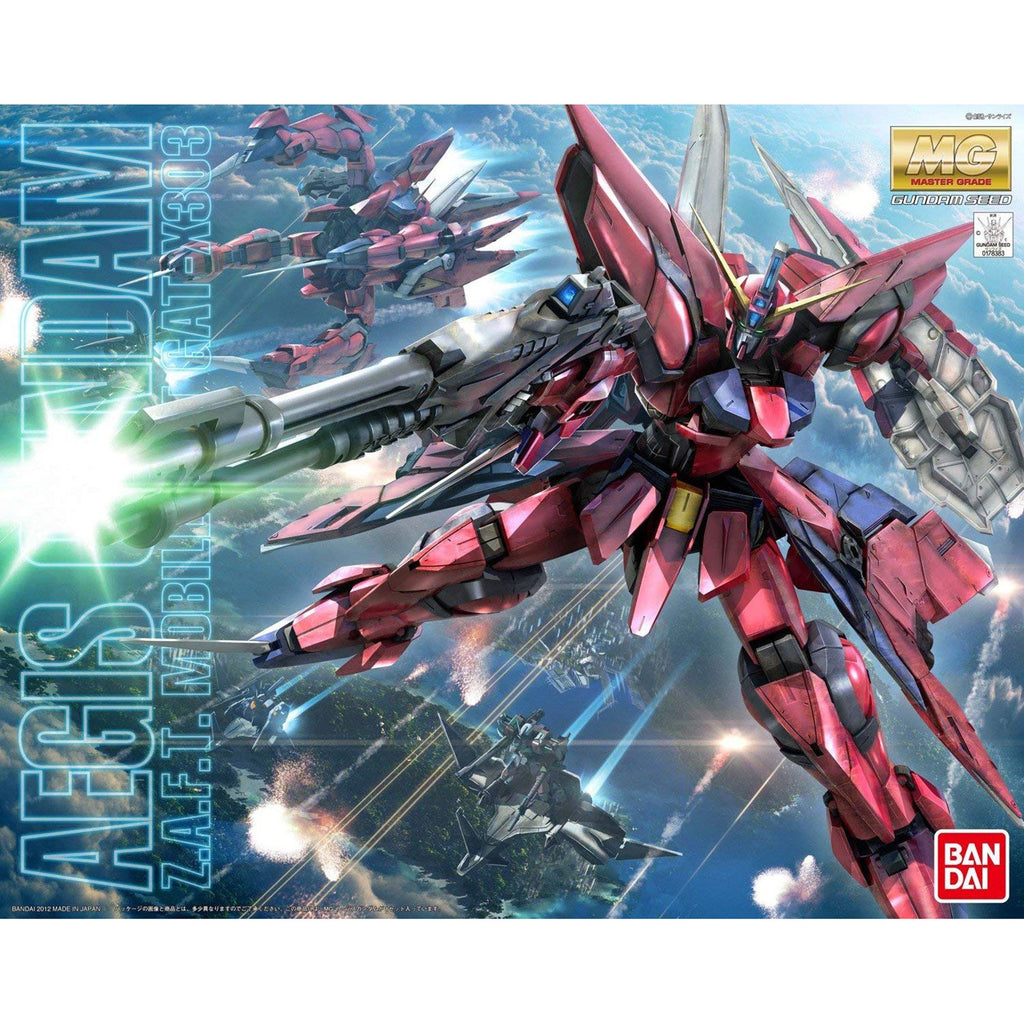 Bandai MG Gundam Seed Aegis Gundam GAT-X303 Model Kit