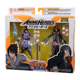 Bandia Anime Heroes Naruto Shippuden EE Exclusive Sasuke Itachi Set - Radar Toys