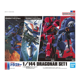 Bandai Dragonar Set 1 Metal Armor Dragonar 1/144 Model Kit - Radar Toys