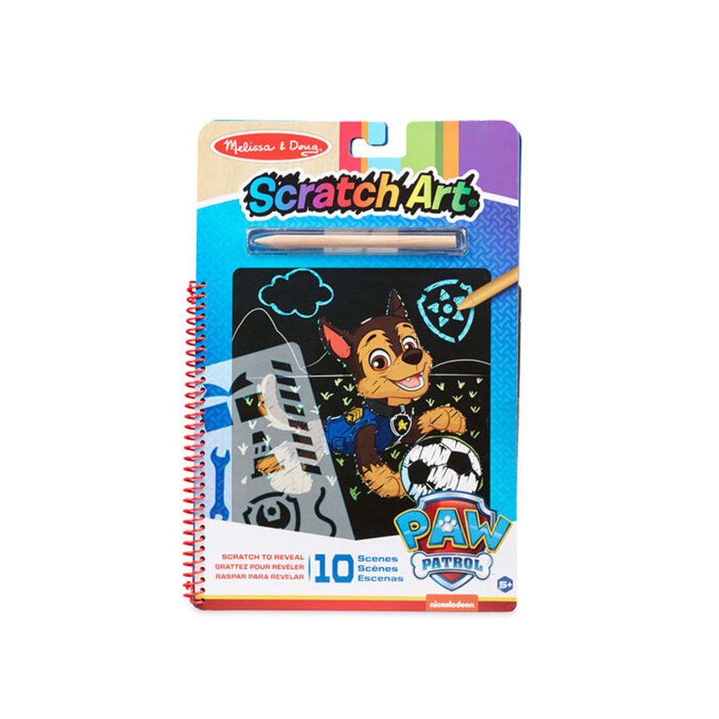 Melissa And Doug Paw Patrol Chase Scratch Art Activity Pad