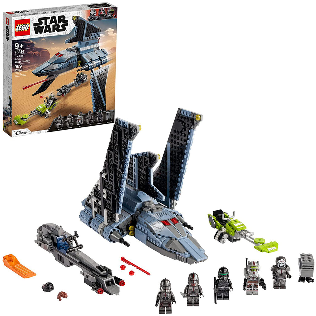 LEGO®  Star Wars Bad Batch Attack Shuttle Building Set 75314 - Radar Toys