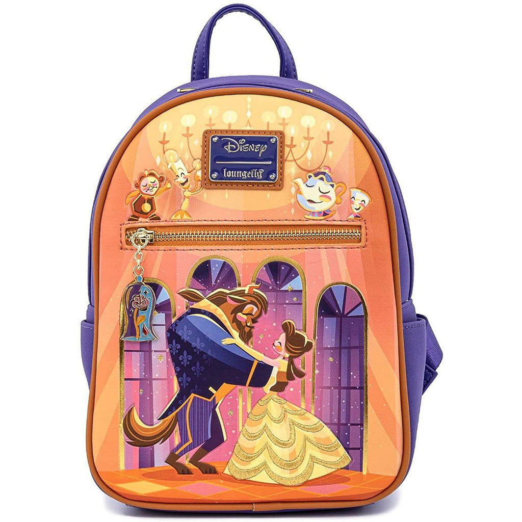 Loungefly Disney Beauty And The Beast Ballroom Scene Mini Backpack
