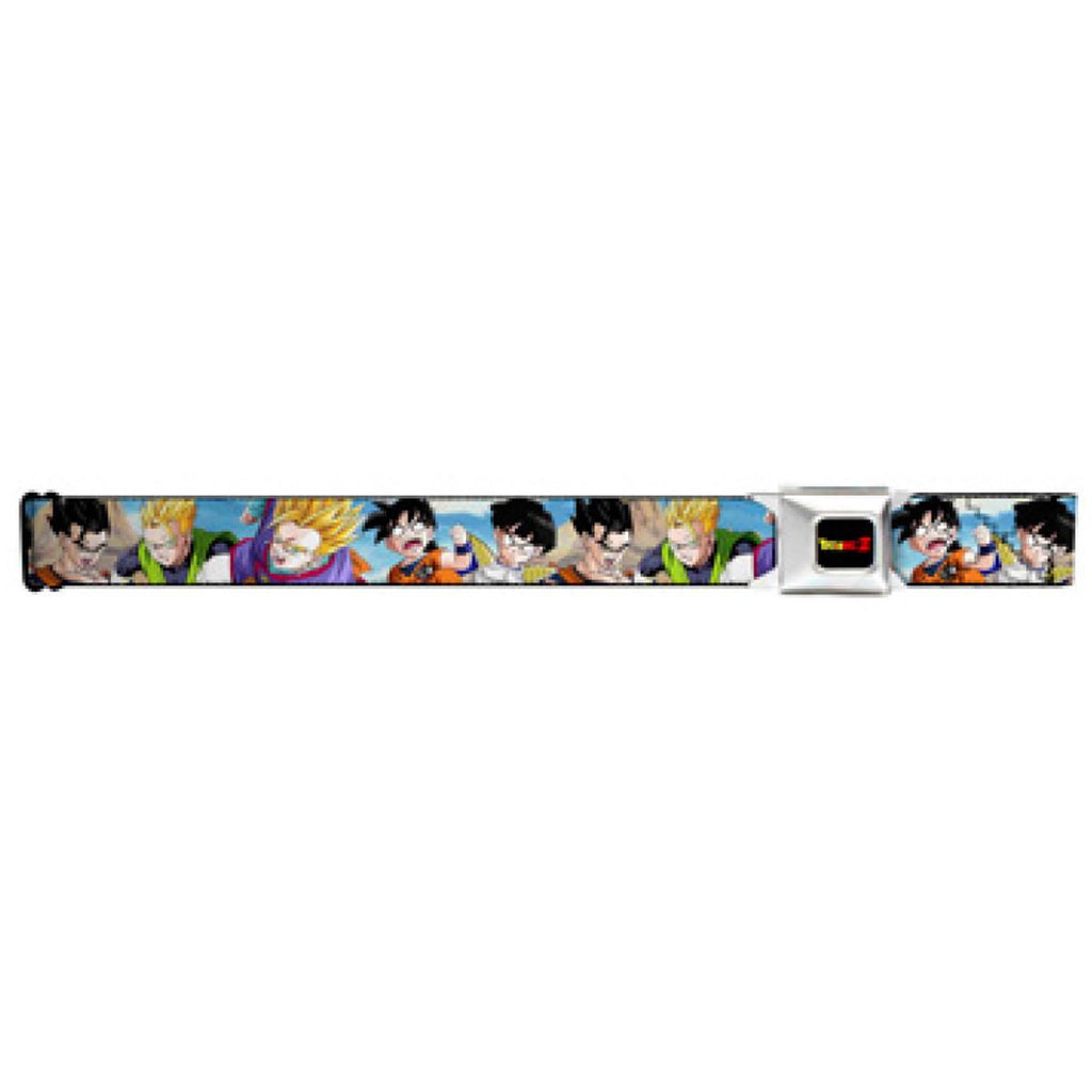 Dragon Ball Z Full Color Action Poses Seatbelt Belt