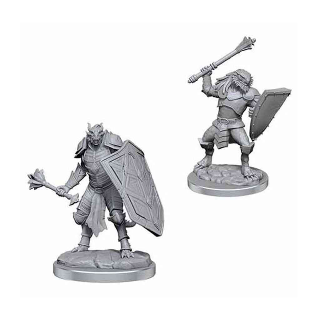 WizKids Dungeons And Dragons Dragonborn Clerics Nolzur's Marvelous Figure Set