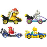 Hot Wheels Mario Kart 4 Pack Bowser Set - Radar Toys