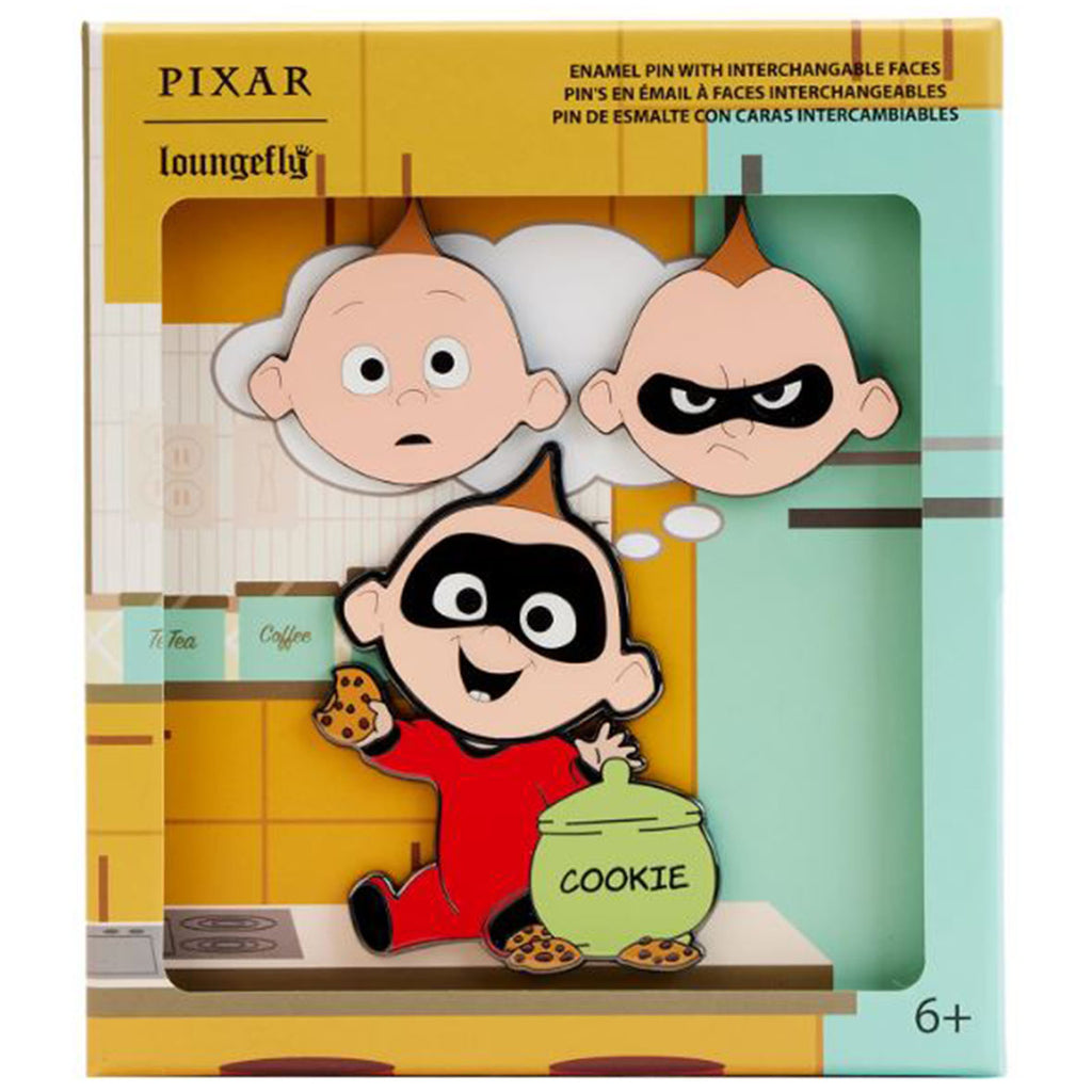 Loungefly Disney Pixar Incredibles Jack Jack Mixed Emotions Collectible Pin Set - Radar Toys