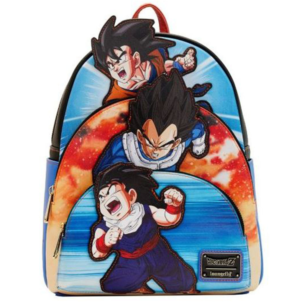 Loungefly Dragon Ball Z Triple Pocket Backpack