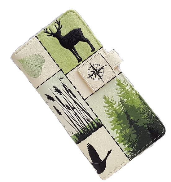 Shagwear Wild Life Large Zipper Wallet - Radar Toys