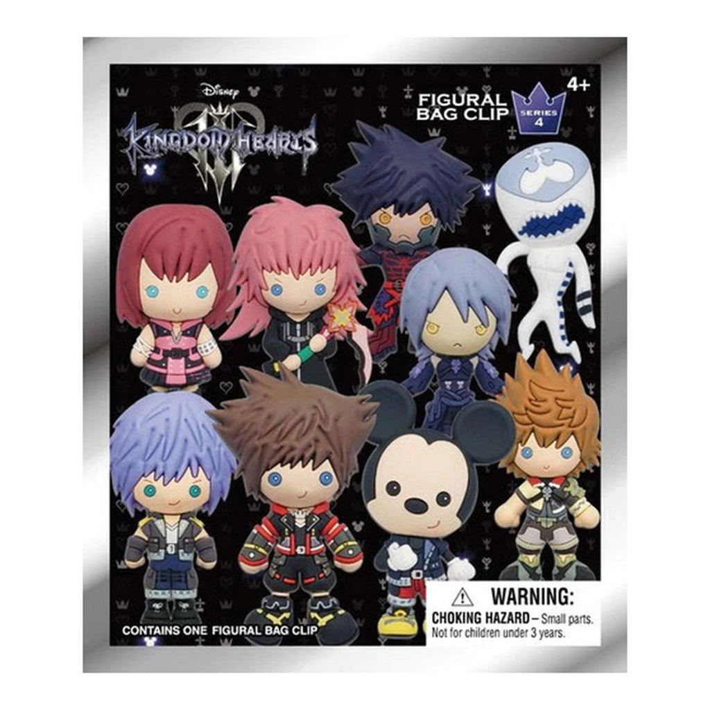 Kingdom Hearts Series 4 Blind Bag Mini Clip Figure
