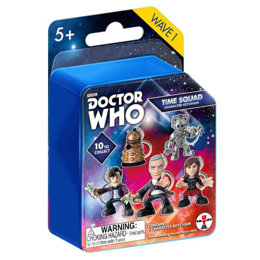Doctor Who Time Squad Blind Box Character Figure Keychain - Radar Toys