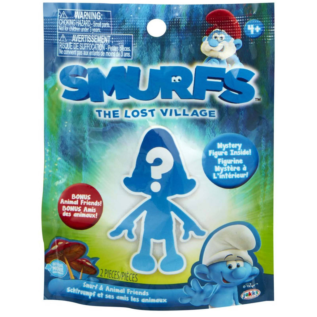 Smurfs Lost Village Smurf And Animal Friends Blind Bag Figure - Radar Toys