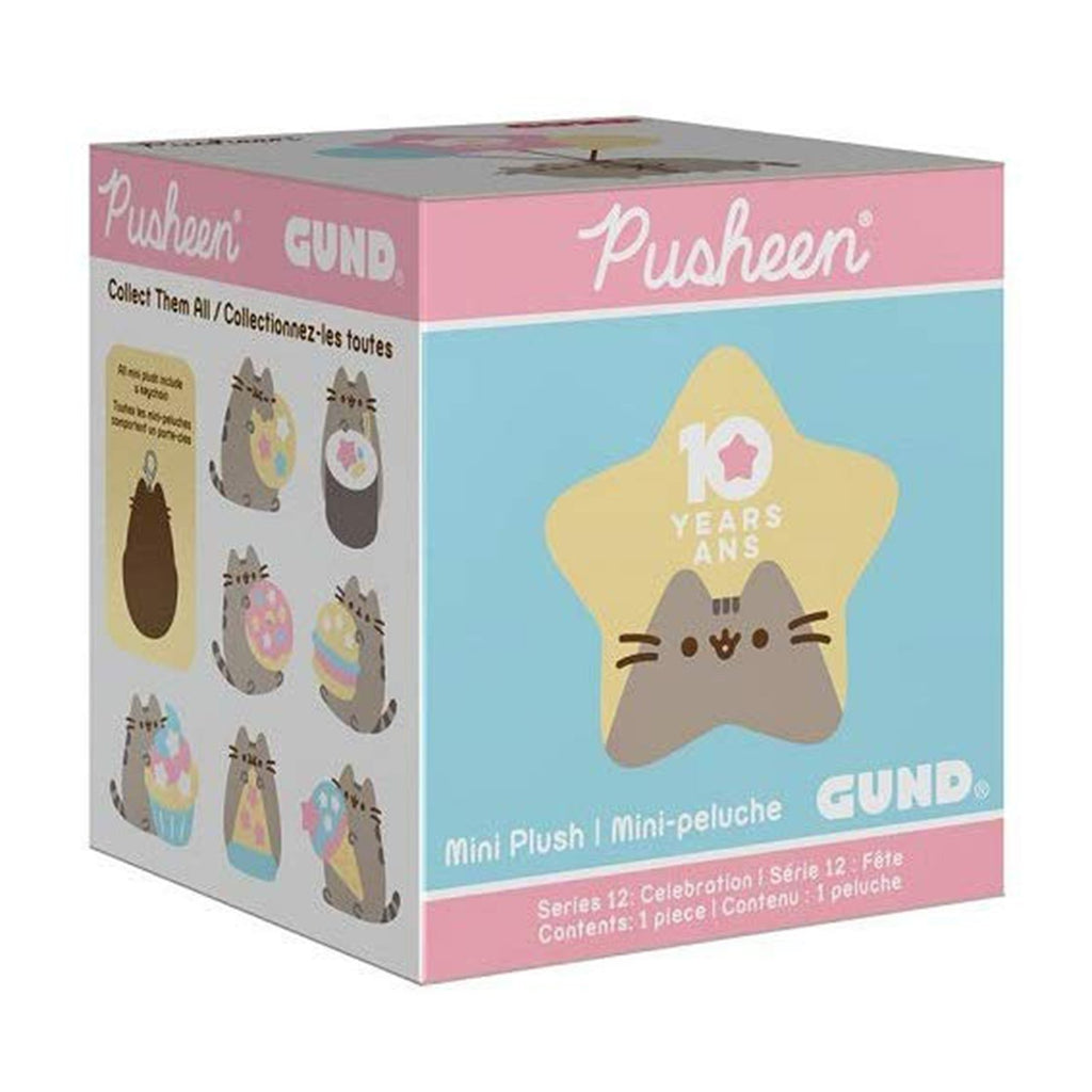 GUND Pusheen Series 12 Celebration Surprise Blind Box Mini Plush Figure - Radar Toys