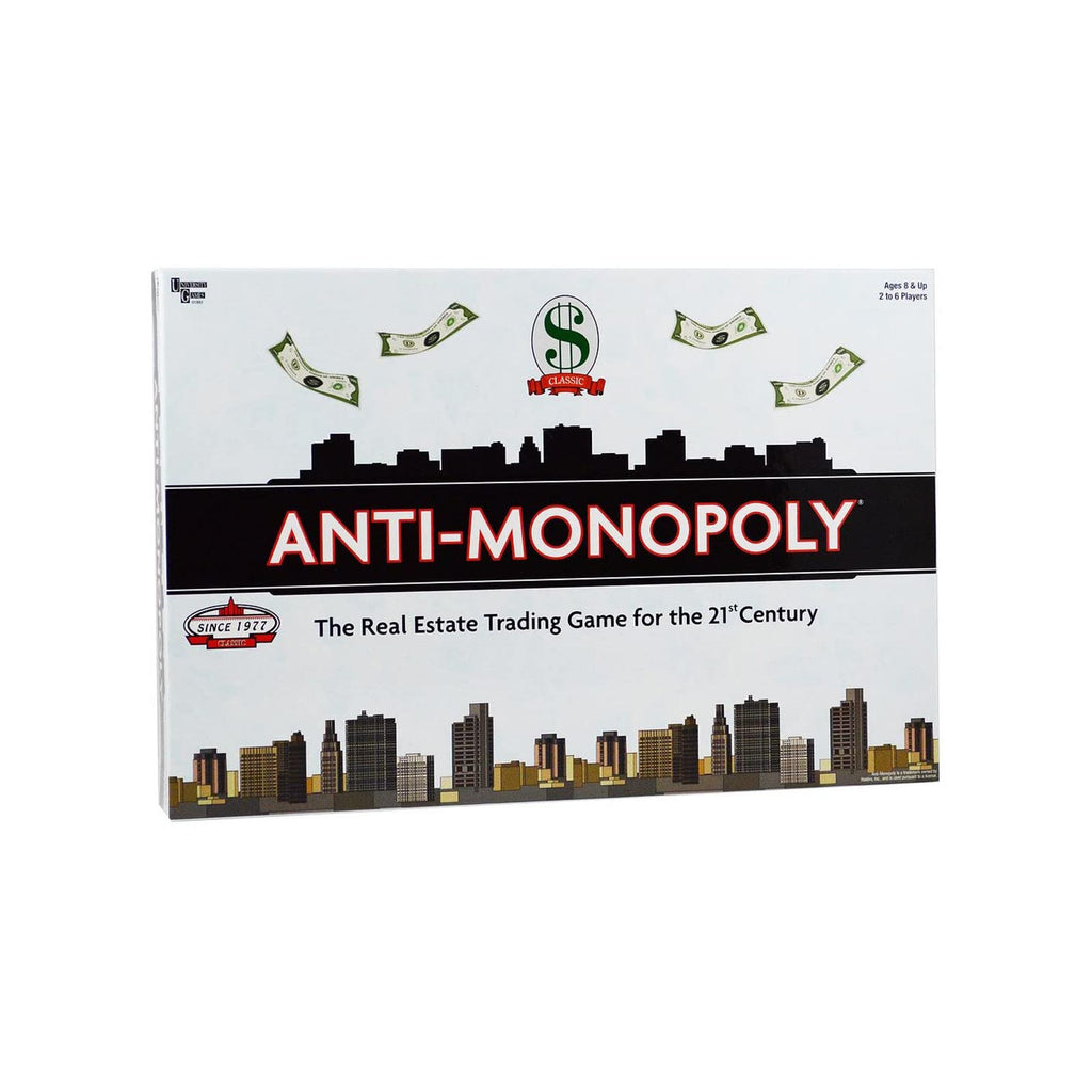 University Games Anti-Monopoly The Board Game