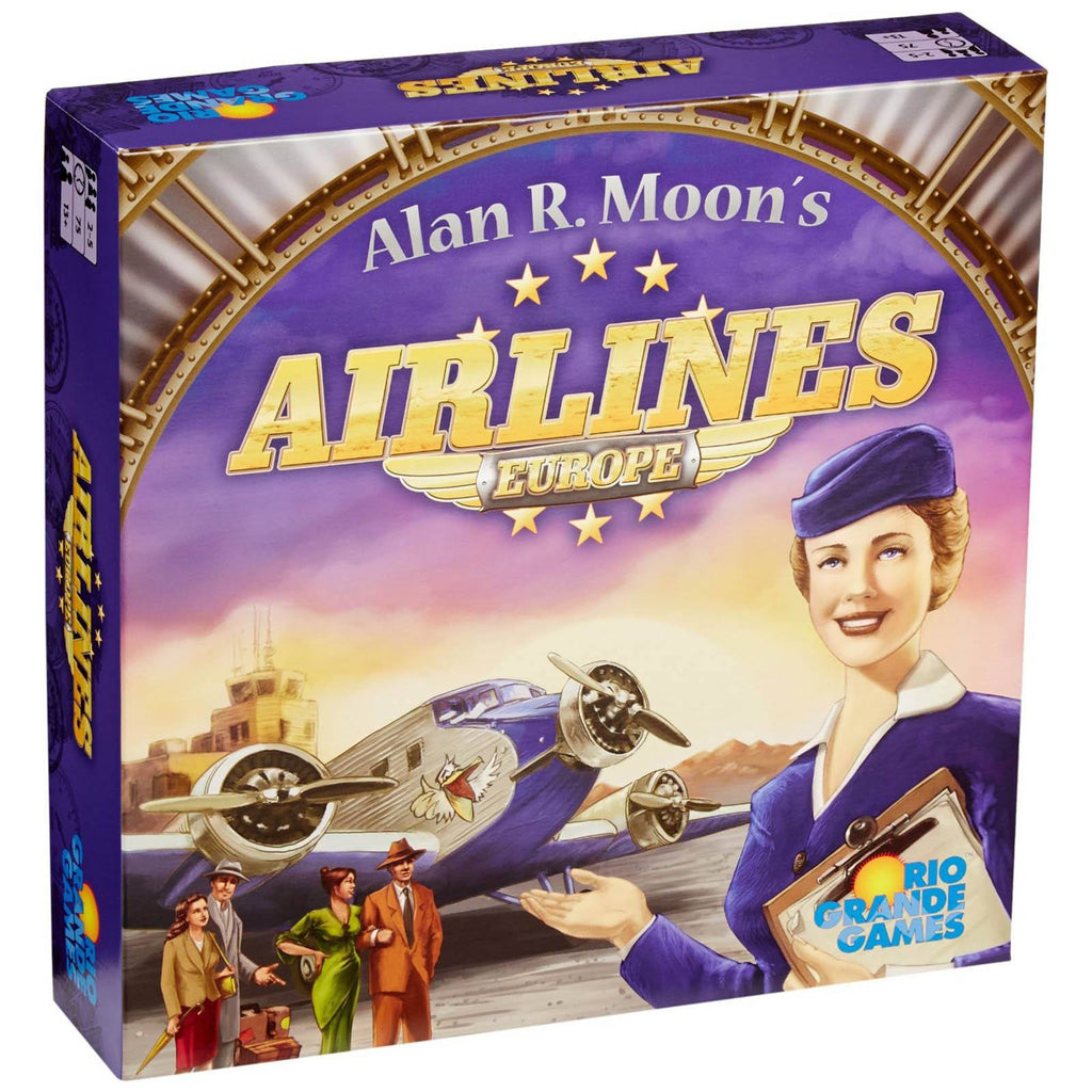 Airlines Europe The Board Game - Radar Toys