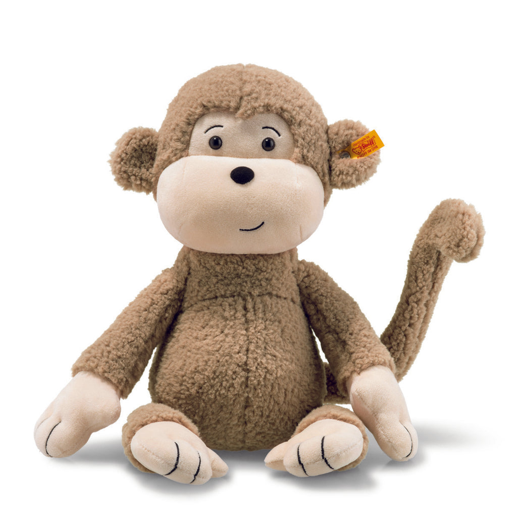 Steiff Brownie Monkey Light Brown Plush Figure
