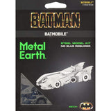 Metal Earth DC Batman 1989 Batmobile Steel Model Kit - Radar Toys