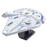 Metal Earth Iconx Star Wars Lando's Millennium Falcon Steel Model Kit - Radar Toys