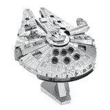 Metal Earth Iconx Star Wars Millennium Falcon Steel Model Kit - Radar Toys