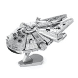 Metal Earth Iconx Star Wars Millennium Falcon Steel Model Kit - Radar Toys