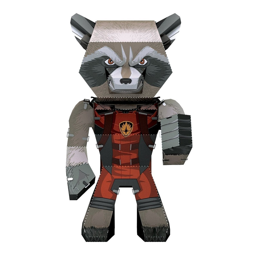 Metal Earth Legends Guardians Of The Galaxy Rocket Steel Model Kit