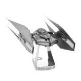 Metal Earth Star Wars Kylo Ren's Tie Silencer Steel Model Kit - Radar Toys