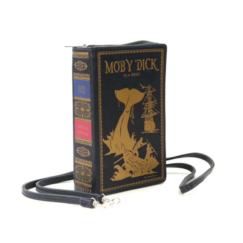 Moby Dick Book Blue Clutch Bag Purse - Radar Toys