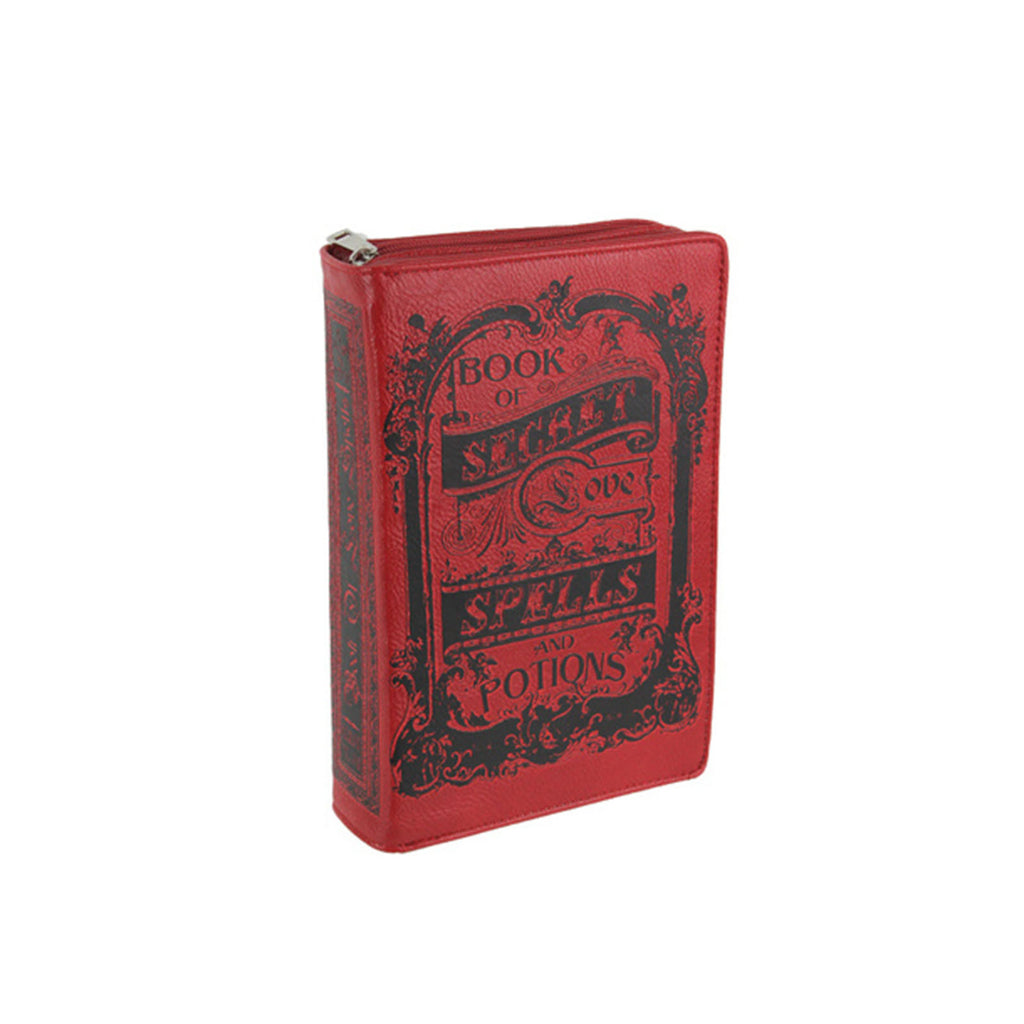 Book Of Spells For Love Book Red Clutch Crossbody Bag Purse - Radar Toys