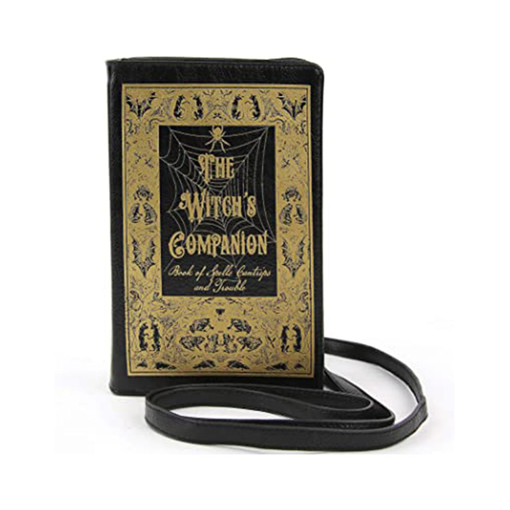 The Witches Companion Book Black Clutch Crossbody Bag Purse - Radar Toys