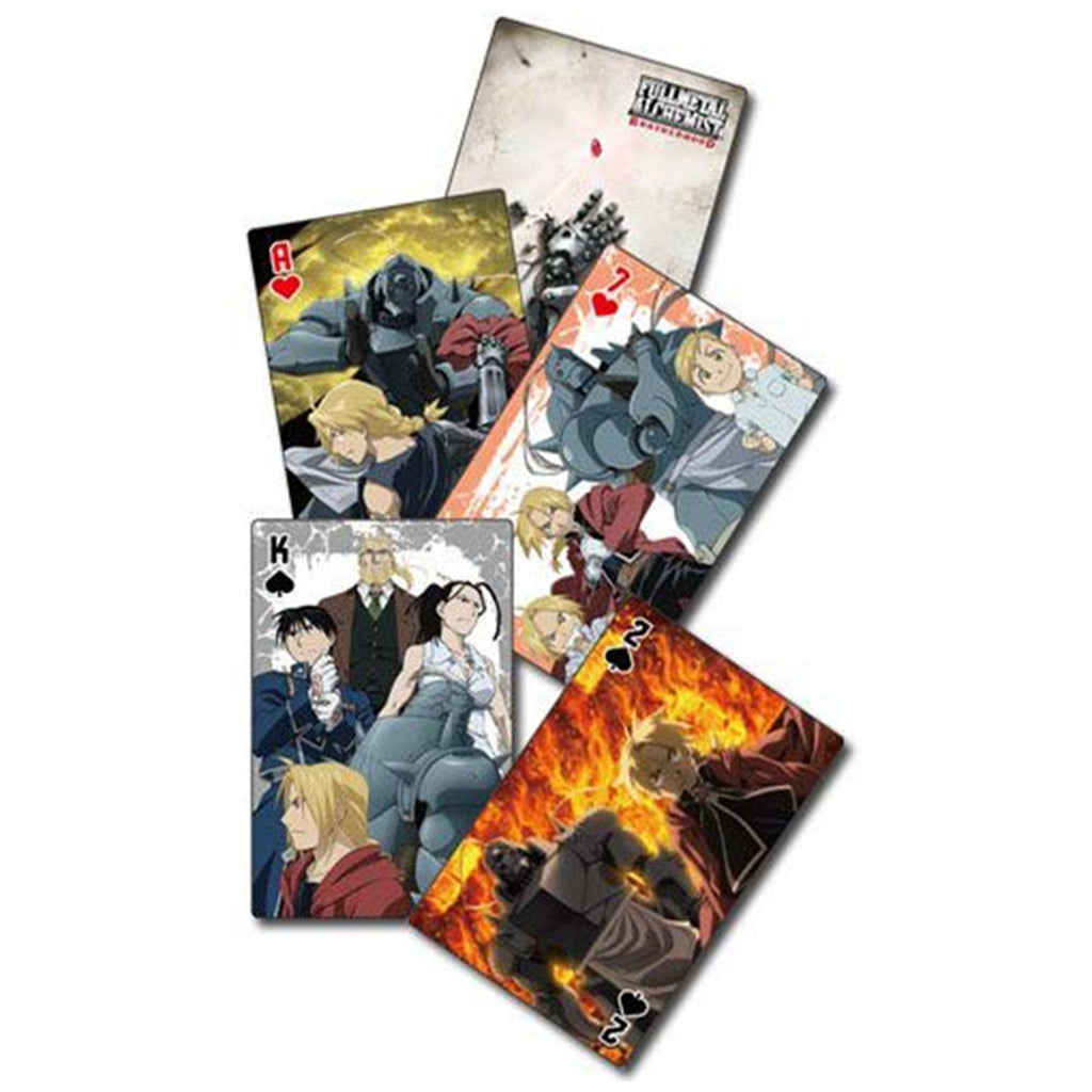 Fullmetal Alchemist Brotherhood Group Playing Cards - Radar Toys