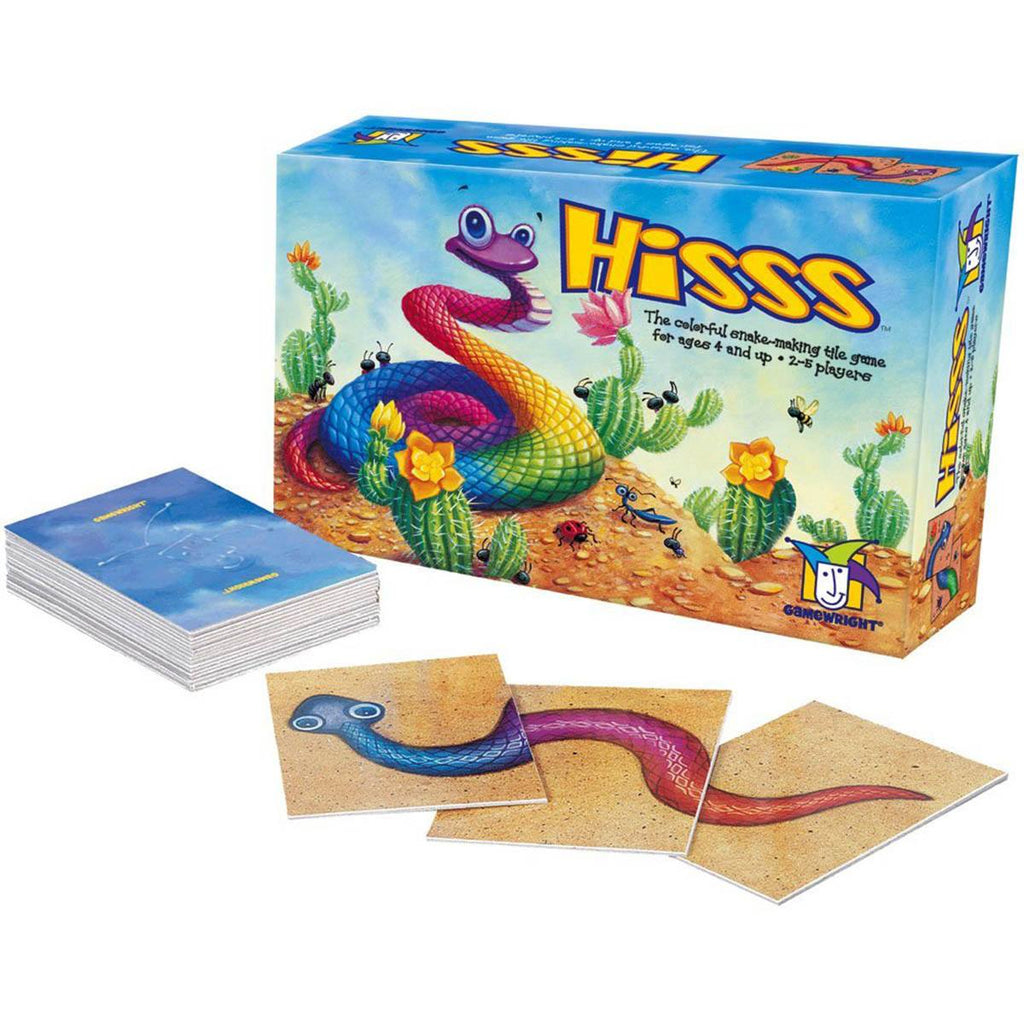 Hisss The Colorful Snake-Making Tile Game