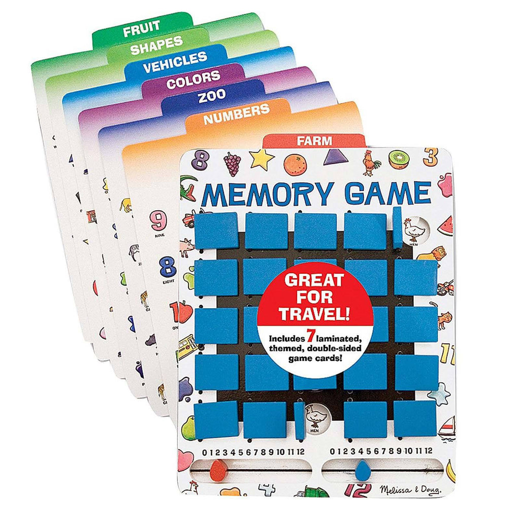 Melissa And Doug Flip To Win Memory Wooden Game - Radar Toys
