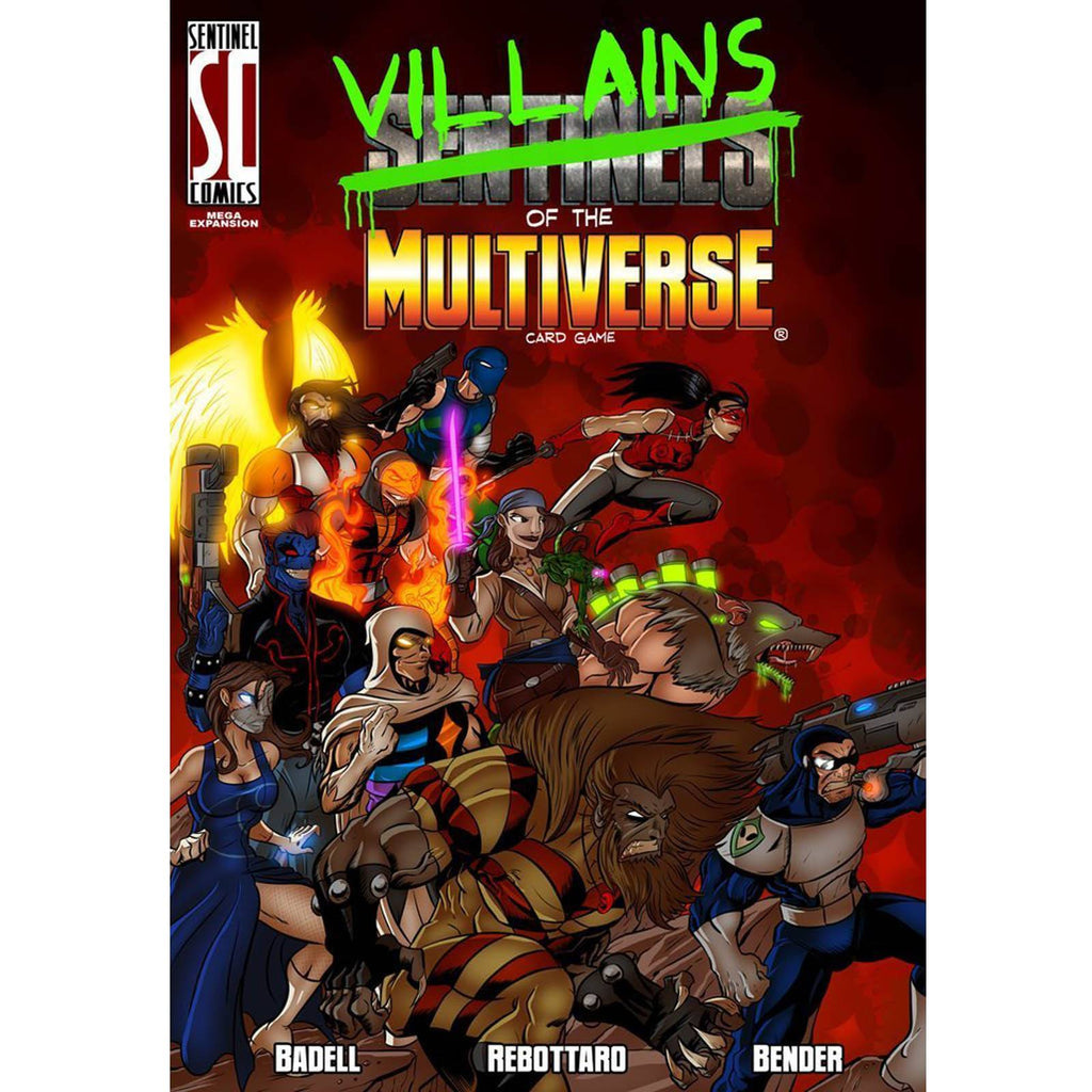 Sentinels Of The Multiverse Villains Mega Expansion Card Game - Radar Toys