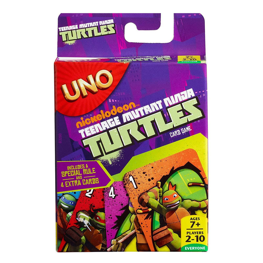 Teenage Mutant Ninja Turtles Uno The Card Game