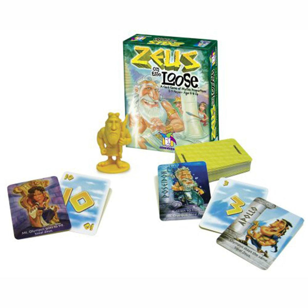 Zeus On The Loose The Card Game