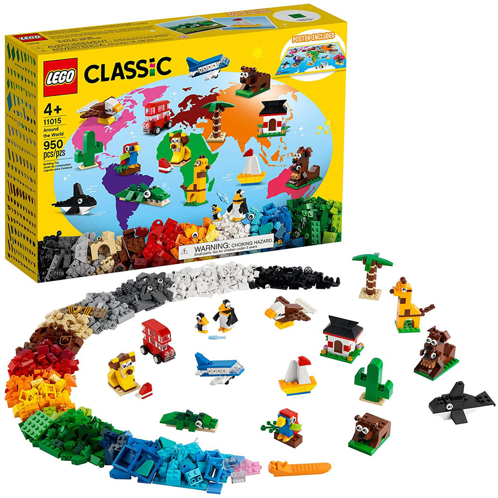 LEGO® Classic Around The World Building Set 11015 - Radar Toys