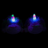 Light Up LED Unicorn Plush Slippers - Radar Toys