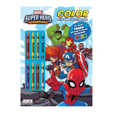 Bendon Marvel Super Hero Adventures Color By Numbers Book - Radar Toys