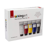 Kingart Pro 5 Count 75ml Acrylic Paint Set 504-5 - Radar Toys