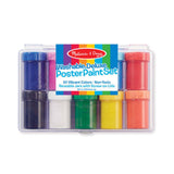 Melissa And Doug 10 Colors Washable Deluxe Poster Paint Set - Radar Toys