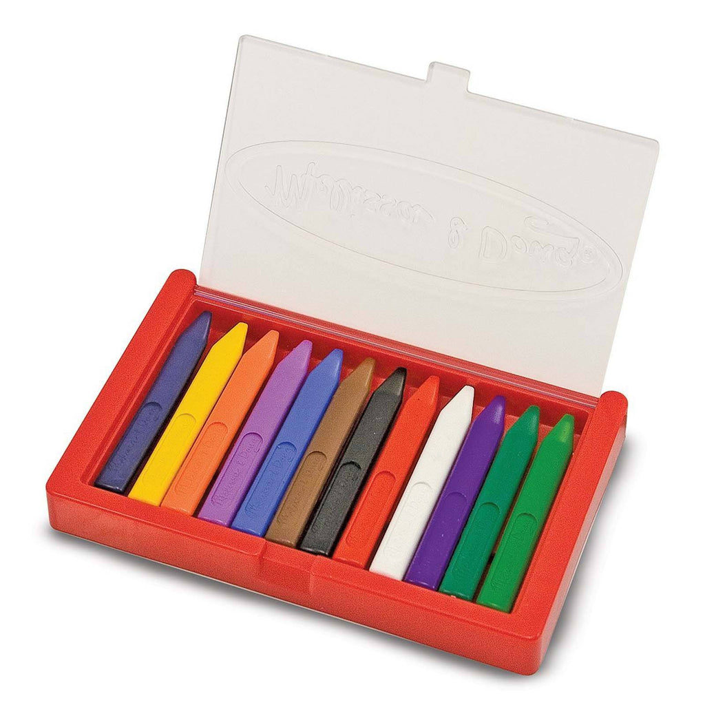 Melissa And Doug 12 Colors Triangular Crayons