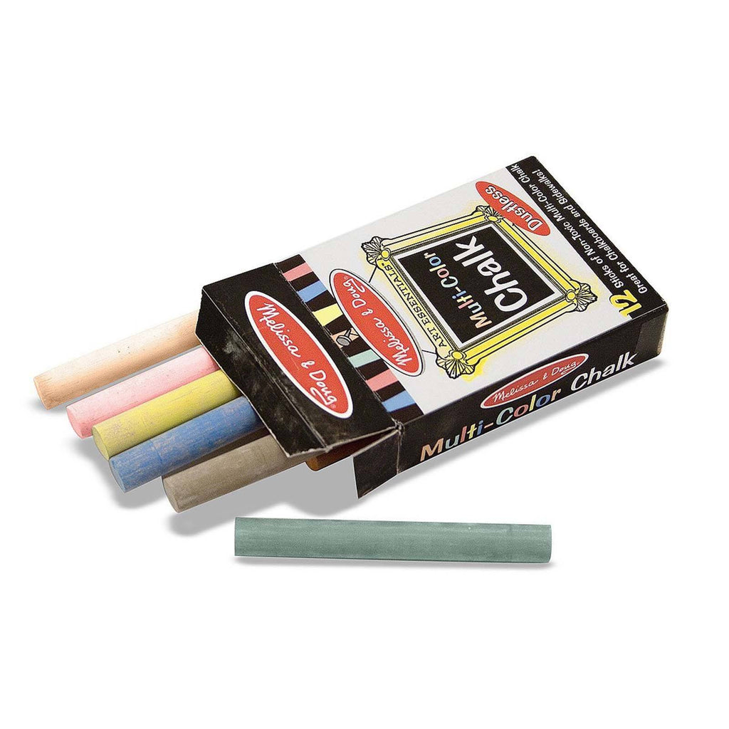 Melissa And Doug 12 Sticks Of Multi-Colored Chalk Set