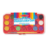 Melissa And Doug 21 Color Washable Deluxe Watercolor Set - Radar Toys