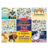 Melissa And Doug Adventure Reusable Sticker Pad - Radar Toys