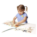 Melissa And Doug Adventure Reusable Sticker Pad - Radar Toys